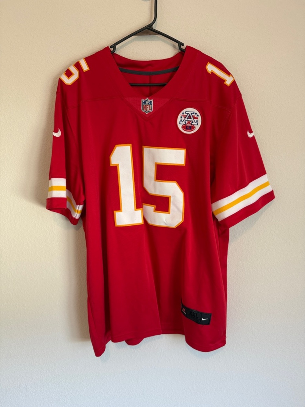 NFL Red Kansas City Chiefs Replica Football Jersey